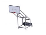 Basketbalová konstrukce pojízdná - hliníková - vysazení 1,65m