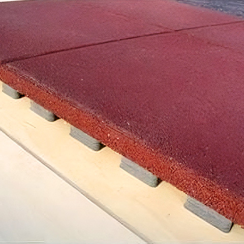 Safety fall surface