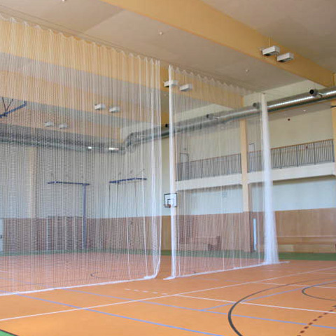 Protective nets and dividing curtains