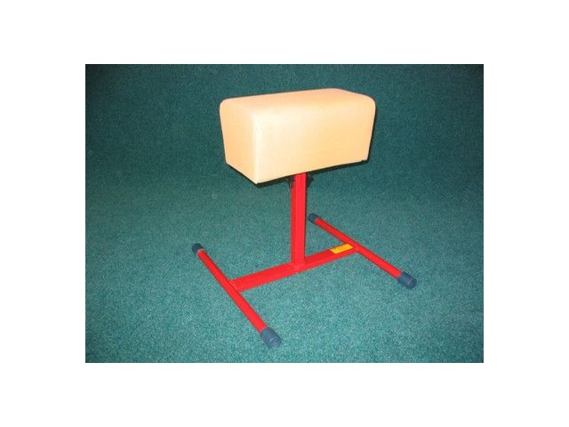 Gymnastická koza, nastavitelná výška 65-75 cm, umělá kůže