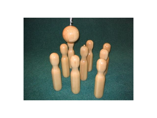 Sada kuželek (výška 35 cm) s kuličkou na ustavení + koule