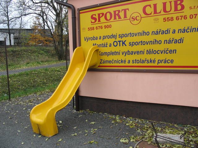 DH ND - Skluzavka AGS 230, nást. výška 1 m
