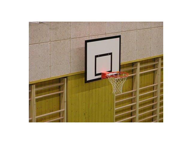 Basketbalová deska 110 x 70 cm, překližka, interiér, cvičná