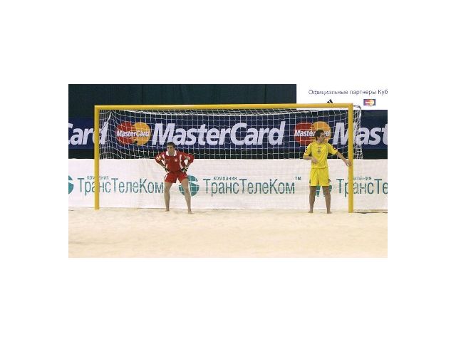 Branka pro beach fotbal 5,49 x 2,21 m (AL)