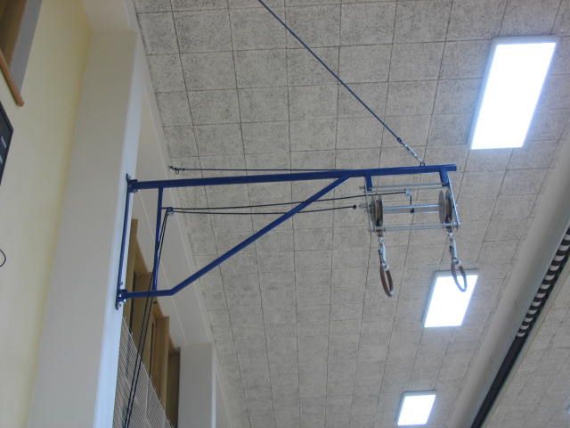 Konstrukce pro kruhy k instalaci na stěnu, typ 2 nebo 3