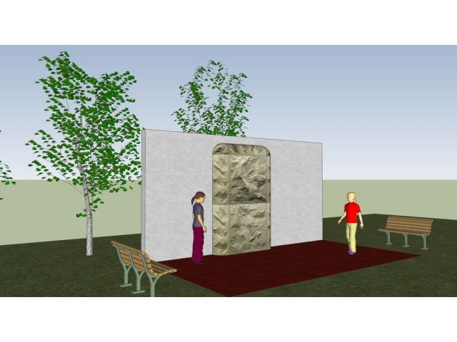 Lezecká stěna - wall 1a