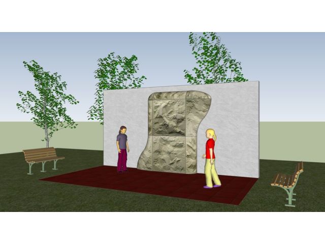 Lezecká stěna - wall 1b