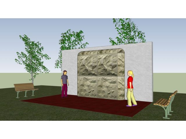 Lezecká stěna - wall 2a