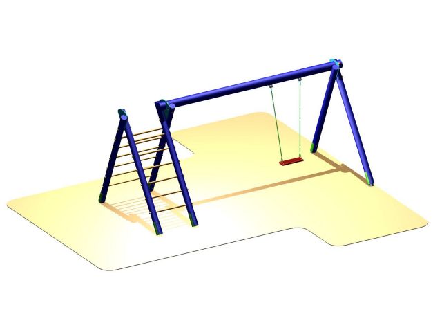 DH 4 - Swing with ladder, option 1