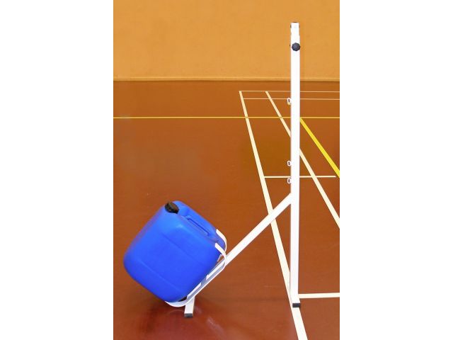 Badmintonové sloupky - mobilní, závaží - plast nádoba pro vodu nebo písek