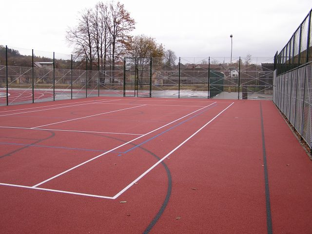 Sportovní povrch polyuretanový litý  SC EPDM - tl.11mm + montáž
