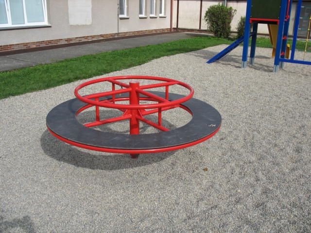 Kolotoč - SC kovo - se sedačkou překližka (dvojitý lak) - DHK 5 - varianta 1