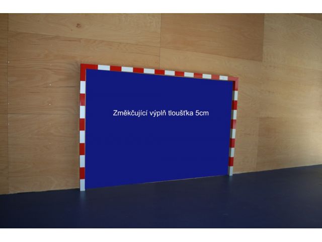 Změkčující výplň do rámu - branka na házenou 2x3 m 