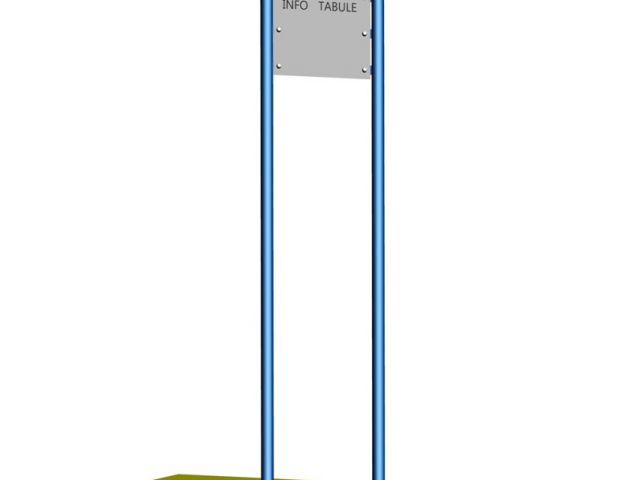 Informační tabule na Workoutové hřiště (znázornění cviku) 