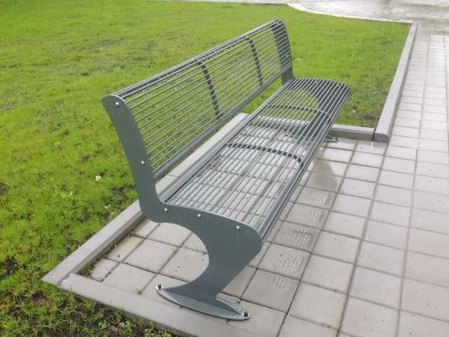 Lavička TGM celokovová 1,8 m