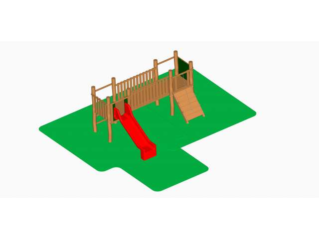 DHA09 - Sestava 2 věže, varianta 2 (v pádu do 1.45 m)