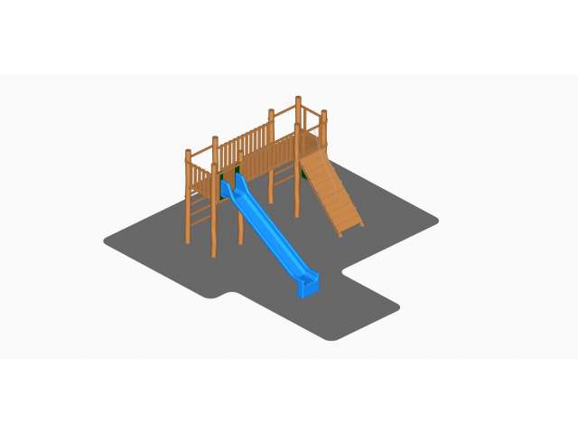 DHA09 - Sestava 2 věže, varianta 3 (v pádu do 1.75 m)