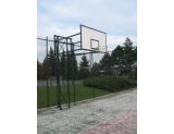Basketbalová konstrukce příhradová, pevná, vysazení do 2,5 m (KOMAXIT)