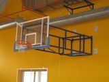 Basketbalová konstrukce otočná, interiér, vysazení od 2,5 m do 4 m