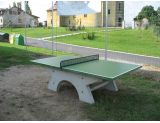 Stůl na stolní tenis venkovní - BETONOVÝ - betonové desky i nohy, bez síťky