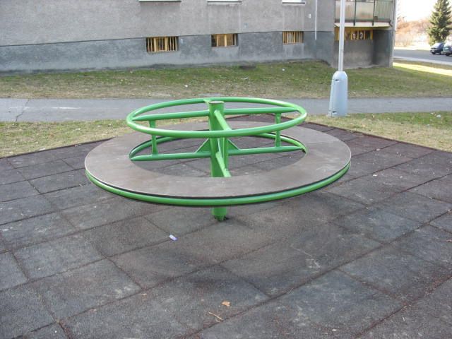 Kolotoč - SC kovo - se sedačkou PLAST (dvojitý lak) - DHK 5 - varianta 1